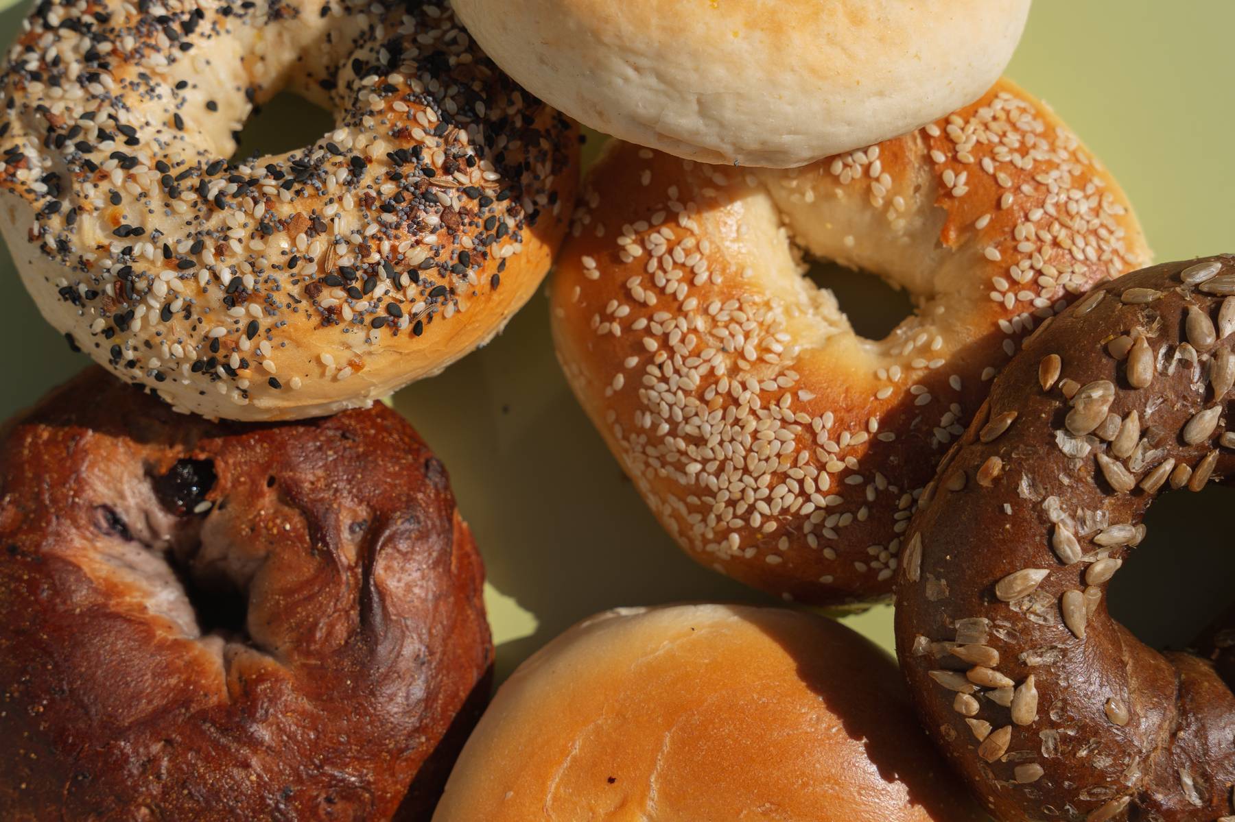 Fresh bagels