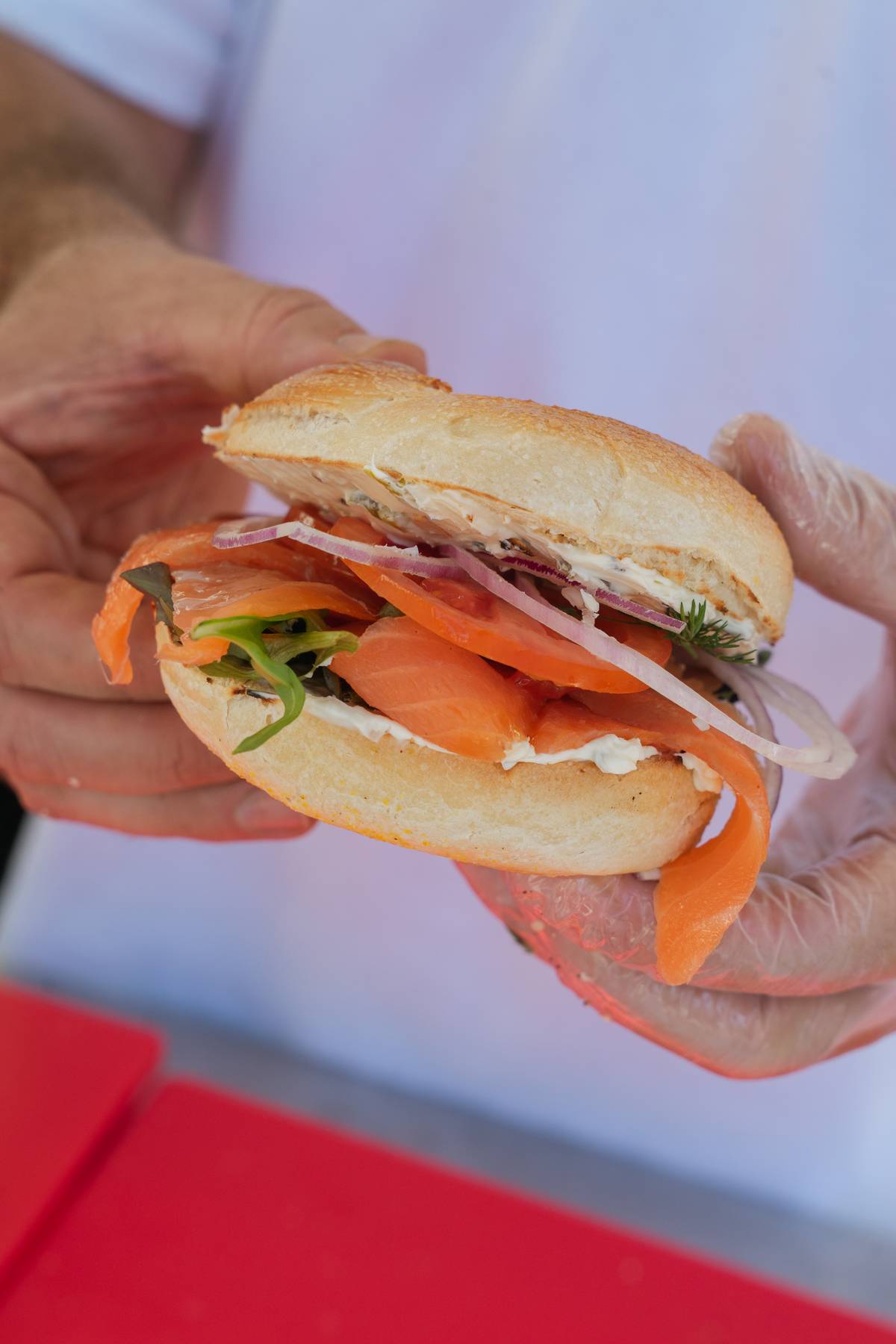 The Lox bagel